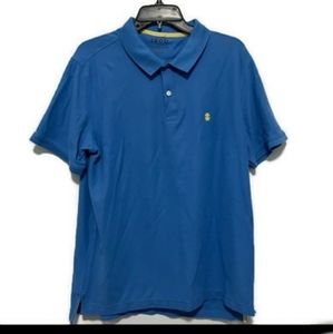 Izod blue mens polo Sz lg